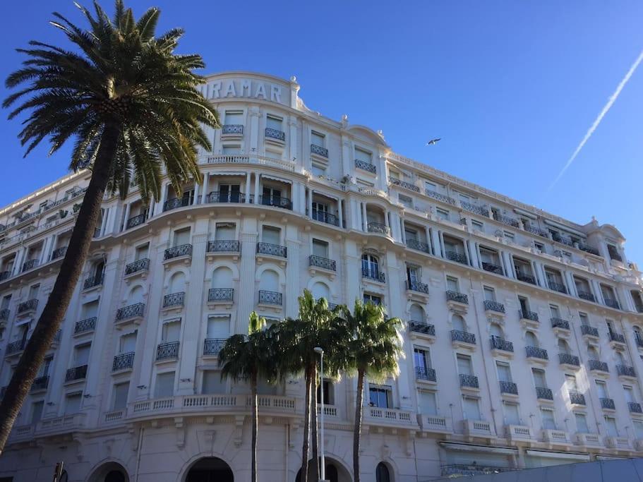 Palais Miramar Suite Art Modern - Derniere Etages Vue Mer - 75M De Confort - En Face Des Plages -Wifi - Clim Cannes Extérieur photo